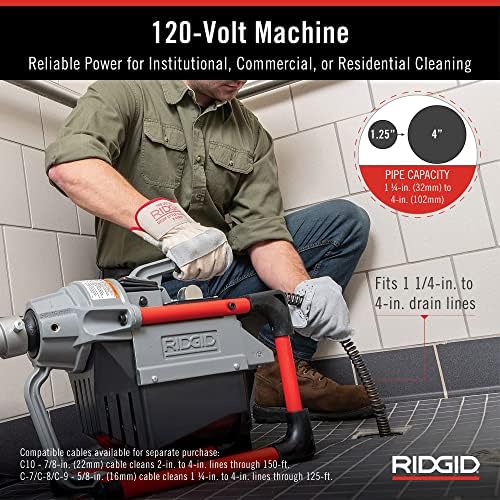 RIDGID 66492 K-60SP Drain Cleaning Kit