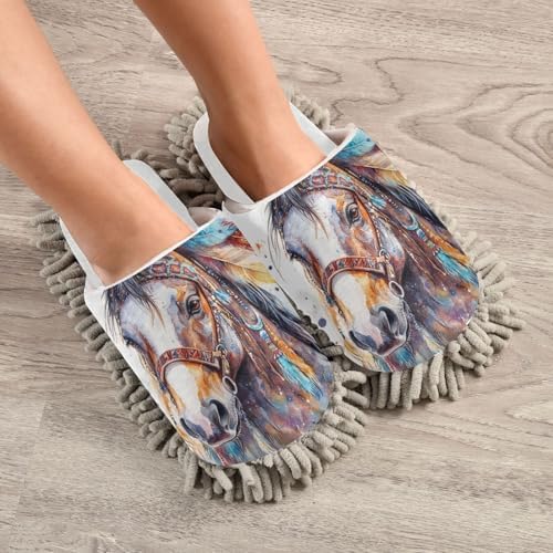 Burbuja Luxury Mop Slippers Washable Multipurpose for Men Women