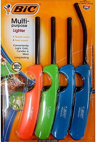 BIC Multi-Purpose Classic Edition 4-Piece Lighter Set