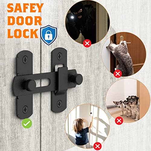 Sturdy Stainless Steel Door Lock Latches