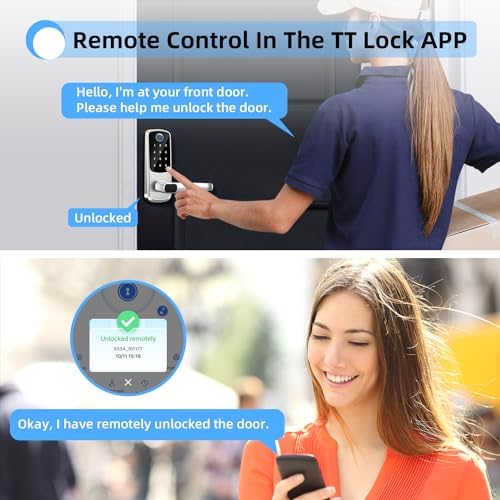 Smart Door Lock with Handle