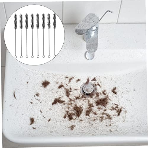 Stainless Steel Wire Brush Sink Drain_unclog Rust-removing plumbers tool
