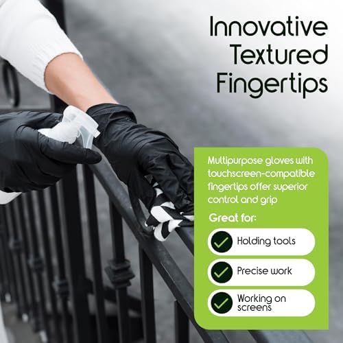 Original Quality Black Nitrile Gloves Inspire Your Grip on Durability and Security