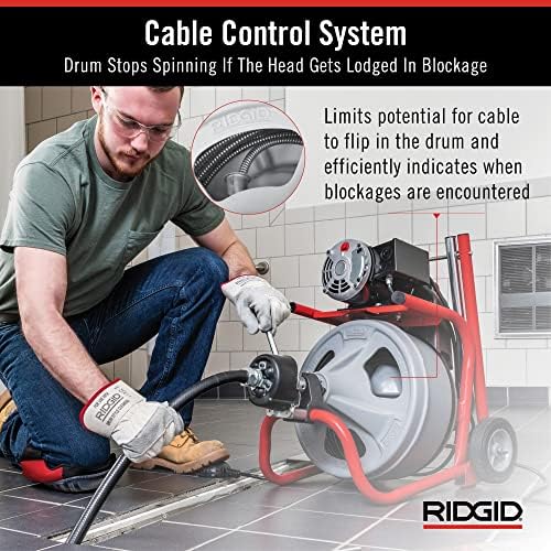 Ridgid K-400 Drain Cleaning Kit - Professional-Grade