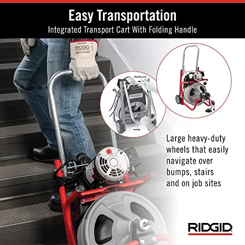 Ridgid K-400 Drain Cleaning Kit - Professional-Grade