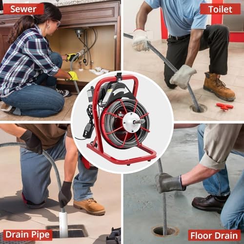 EUKER Electric Drain Auger X-FastGuardian DrainedElectric Albuquerque4-Cutter Advanced