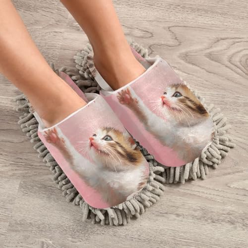 FLildon Microfiber Cat Cleaning Slipper for Home USA