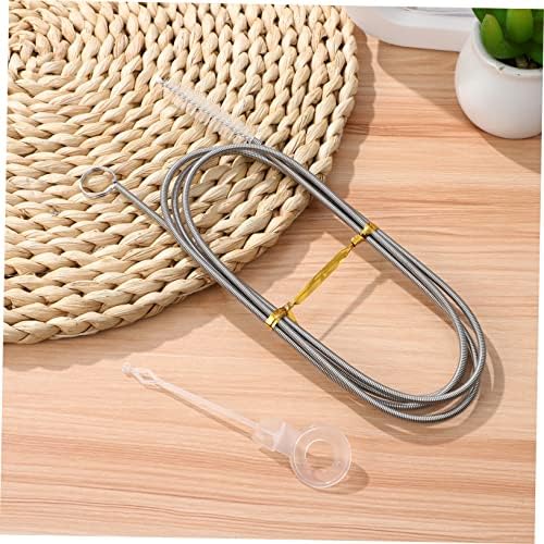 Drain Cleaning Kit 4-Piece Set - Strong Effective for Clogs Hair Removal