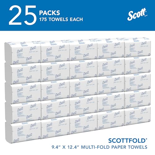 Scott Professional Scottfold Universal Multifold Paper Towels 175Pack White 94x124