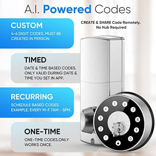 Sifely Smart Door Lock Entry