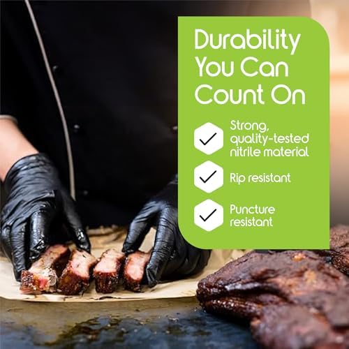 Original Quality Black Nitrile Gloves Inspire Your Grip on Durability and Security