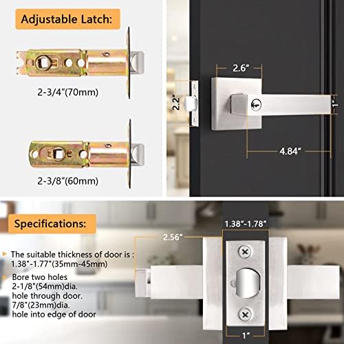 Heavy Duty Entry Door Levers