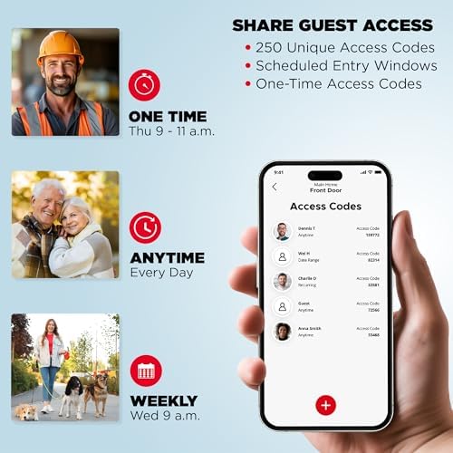 Smart Lock Plus Keyless Entry Door Deadbolt