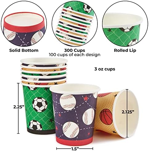 Royal Bluebonnet 300pcs 3oz Sports Bath Cups