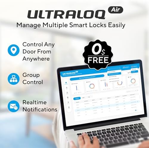 Ultraloq Latch 5 Smart Lock with NFC and Keyless Entry