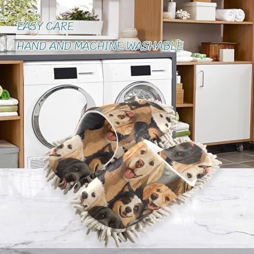 Microfiber Dog Slippers for Cleaning Floors
