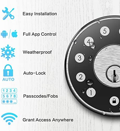 Sifely Smart Door Lock Entry