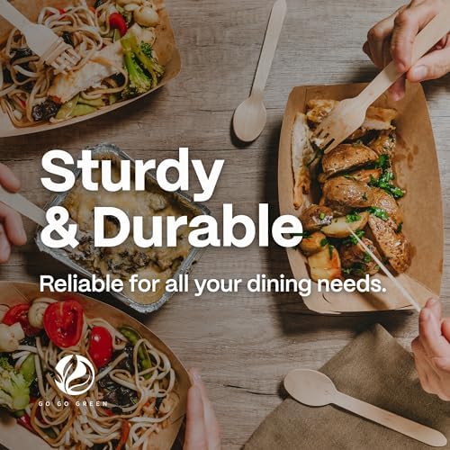 100 compostable cutlery set - 300 pieces