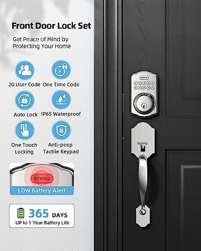 Keyless Entry Door Lock by Revolo