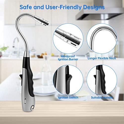 Visible Fuel Window Torch Lighter