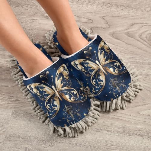 FLildonMicrofiber Floor Cleaning Slippers