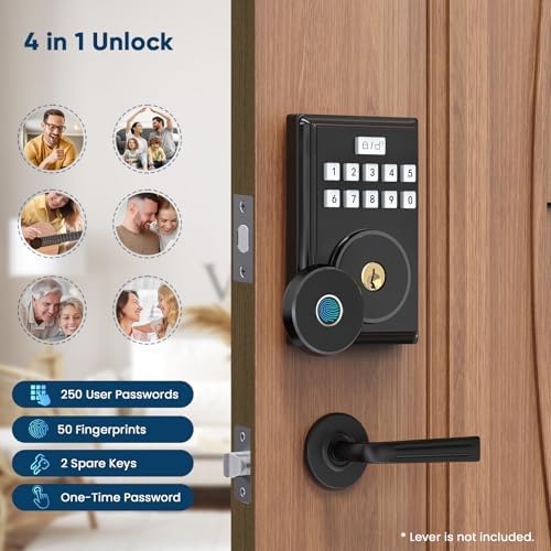 Secure Stylish DoorLock with Fingerprint Technology