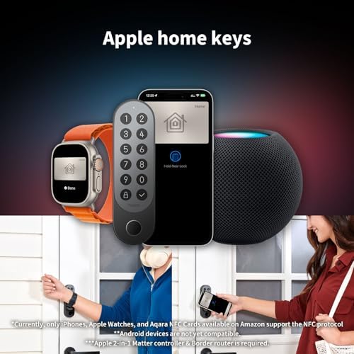 Smart Door Lock Secure Convenient with Aqara U200