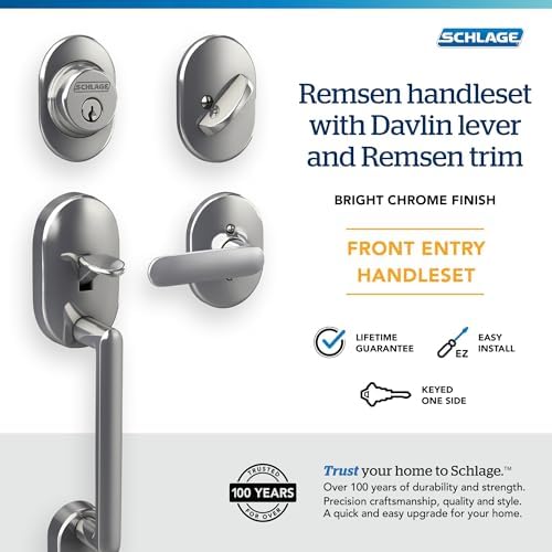 Schlage Front Entry Door Handle Set