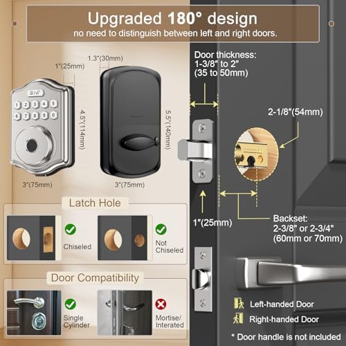Self-Opening Door Lock