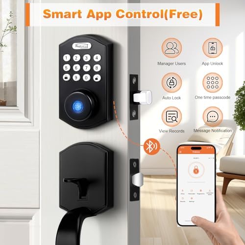 Probrico Smart Keyless Entry Door Lock Deadbolt