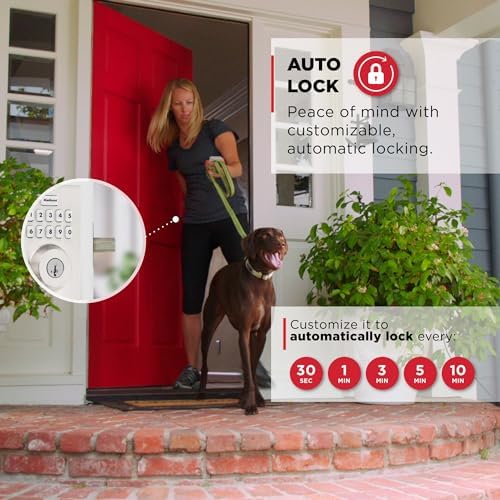 Kwikset Powerbolt 240 5-Button Keypad Door Lock - Satin Nickel