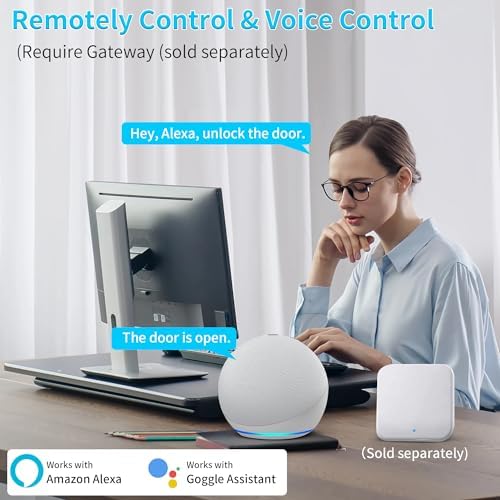 YOSIMIKA APP Control Front Door Lock Set