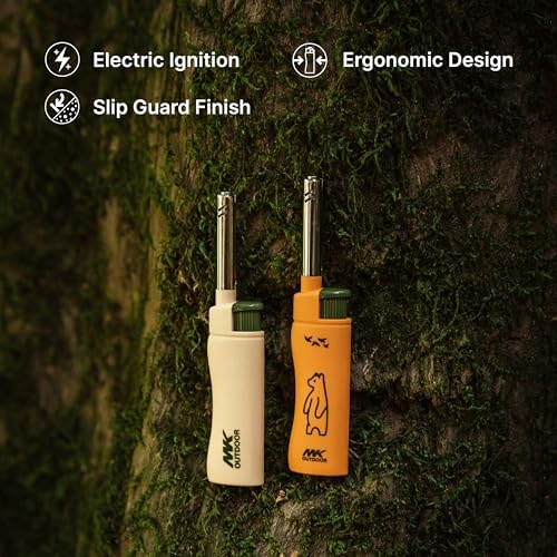 MK - Multipurpose Outdoor Lighters Set Candle TORCH BBQ Camping Outdoor