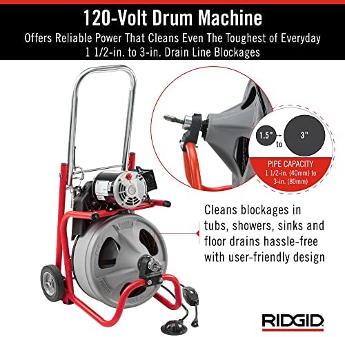 RidgID 52363 Drain Auger Kit