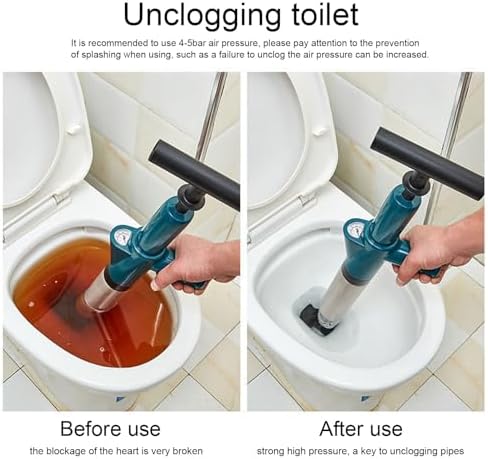 High-Pressure Stainless Steel Drain Unlocker