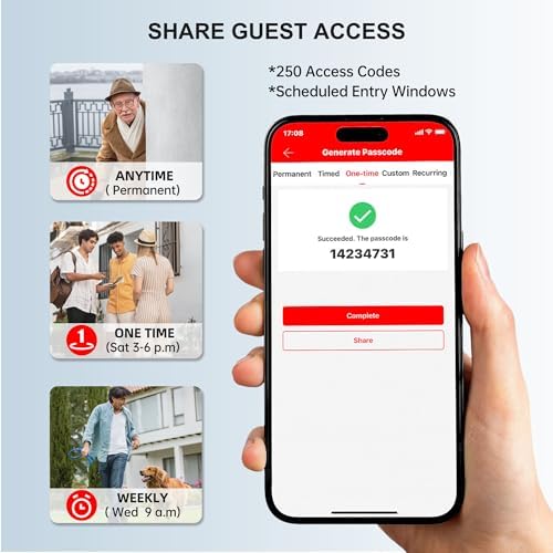 Smart Hornbill Door Lock 9-in-1 Keyless Entry