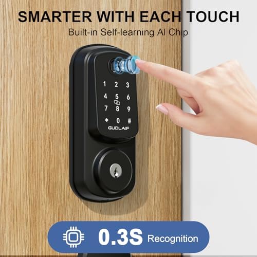 Smart Keyless Entry Door Lock Set with Alexa Integration