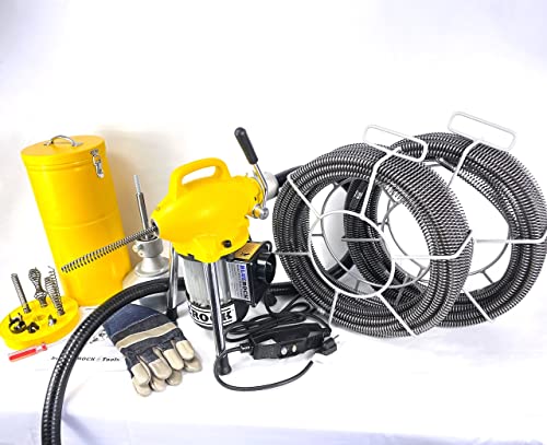BLUROCK S75 Sectional Drain Cleaner Package Deal