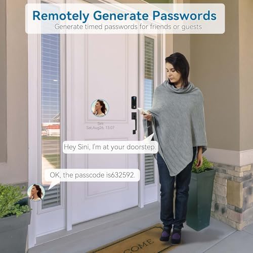BEBASIA Keyless Entry Door Lock Deadbolt Set