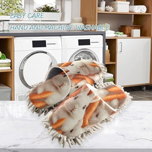 Microfiber Cleaning Slippers - Soft Washable Mop Shoes for MenWomen