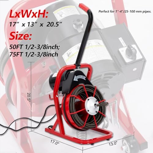 EUKER Electric Drain Auger X-FastGuardian DrainedElectric Albuquerque4-Cutter Advanced