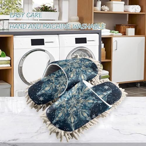 Premium Microfiber Cleaning Slippers for Keeping Floors Clean Style