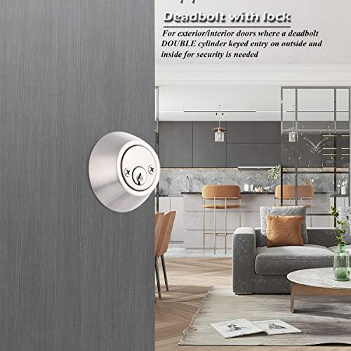 Gobrico Double Cylinder Door Lock Set