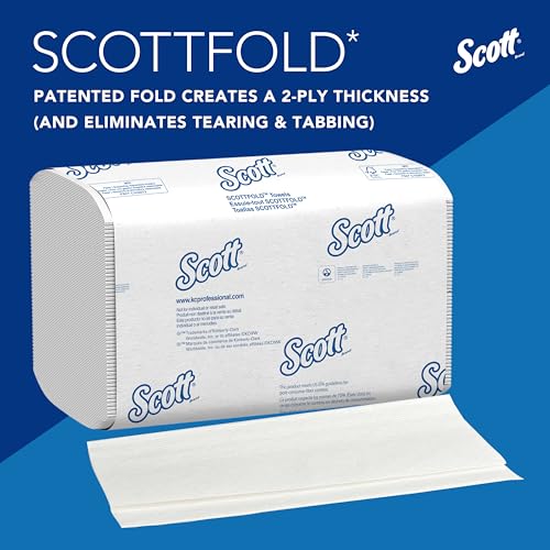 Scott Professional Scottfold Universal Multifold Paper Towels 175Pack White 94x124