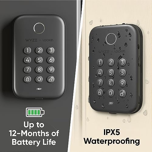 Fingerprint and Keypad Deadbolt Lock for Smart Home security