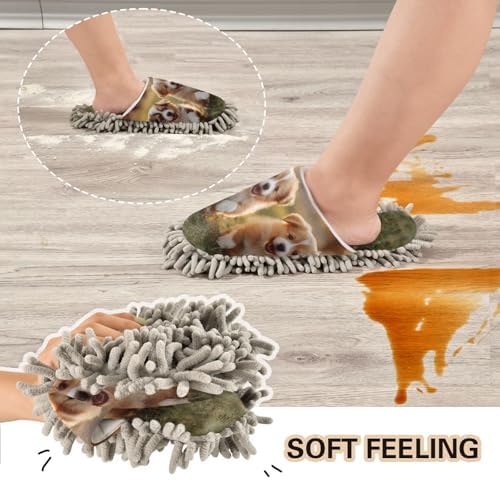 Perfect Wearable Long-Lasting Mop Slipper for Households