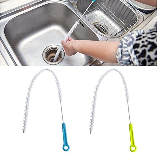 DriN-BR-X Drain Brush Effortlessly Removes Hair Grease Food from Drains