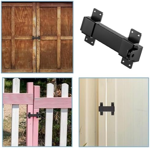 TopHomer 748inch Slide Gate Latch - Heavy Duty Perfect for Outdoor Use