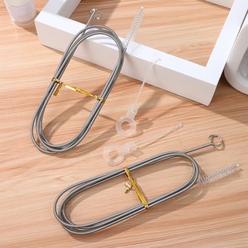 Angoily 4-Set Sink Plunger Drain Cleaning Tools