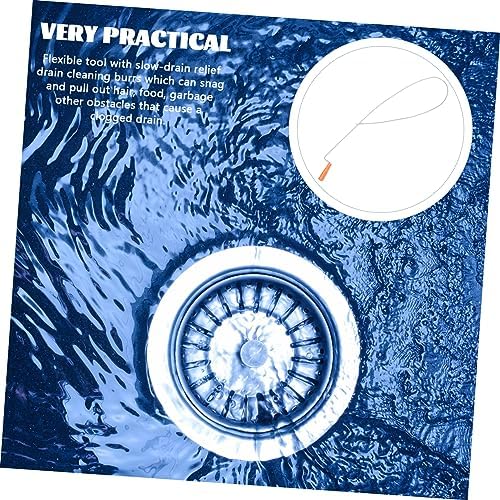 OSALADI 22m Flex Drain Cleaning Wire for Hair Food and Garbage Removal